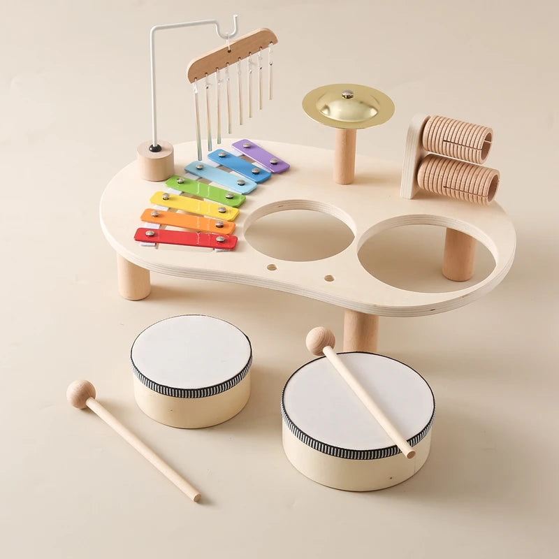 Montessori Wooden Musical Xylophone Toy