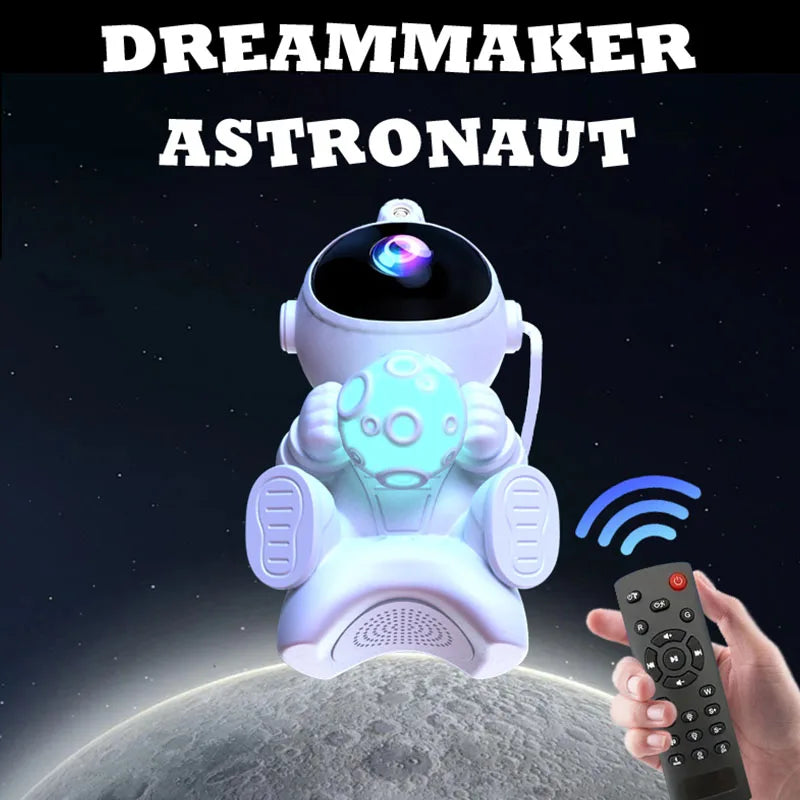 Bluetooth Astronaut LED Night Light Galaxy Star Projector