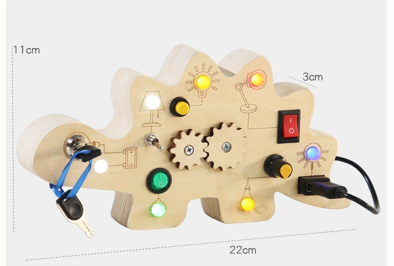 Montessori LED Busy Board