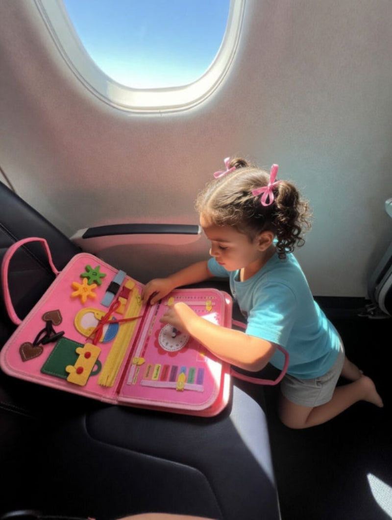 Montessori Sensory Busy Book